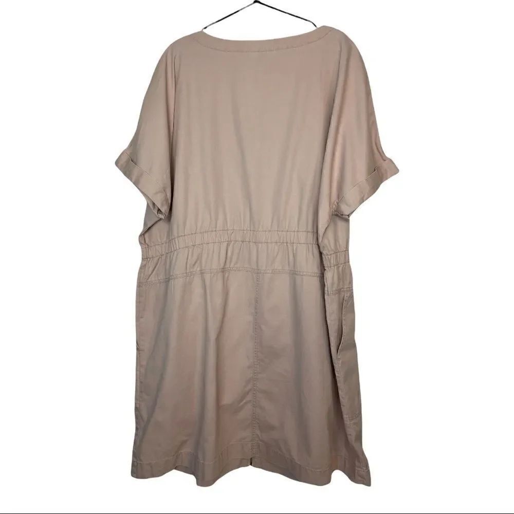 Universal Thread Zip Front Utility Dress 4X NWT - Picture 5 of 7